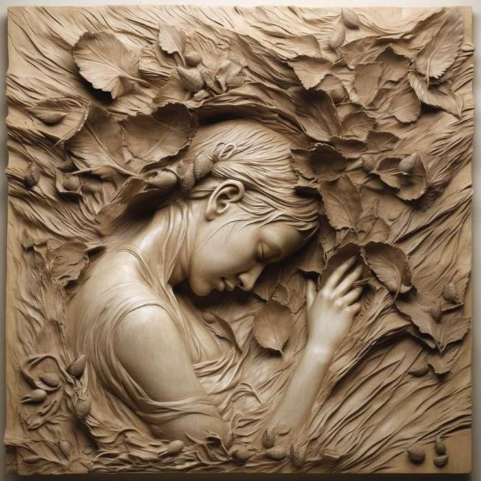 نموذج ثلاثي الأبعاد لآلة CNC 3D Art 